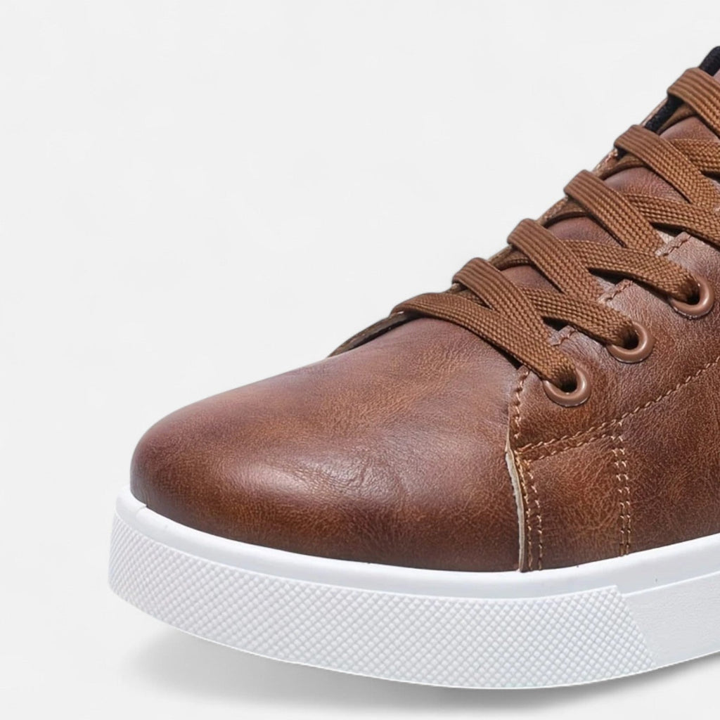 Men’s Business Casual Lace-Up Sneakers | Refined Everyday Style