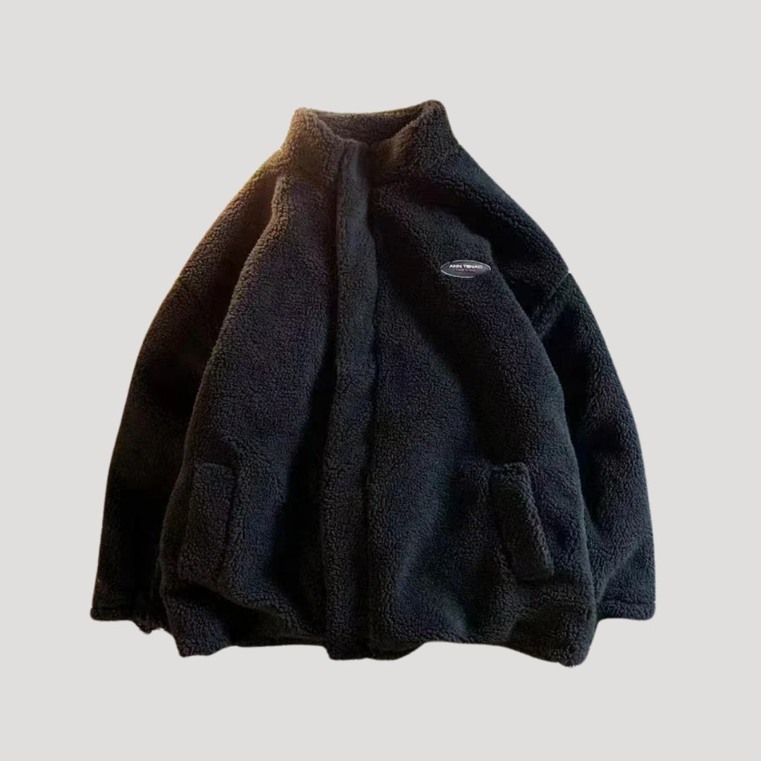 Women’s Reversible Jacket | Heart-Print Design with Relaxed Fit