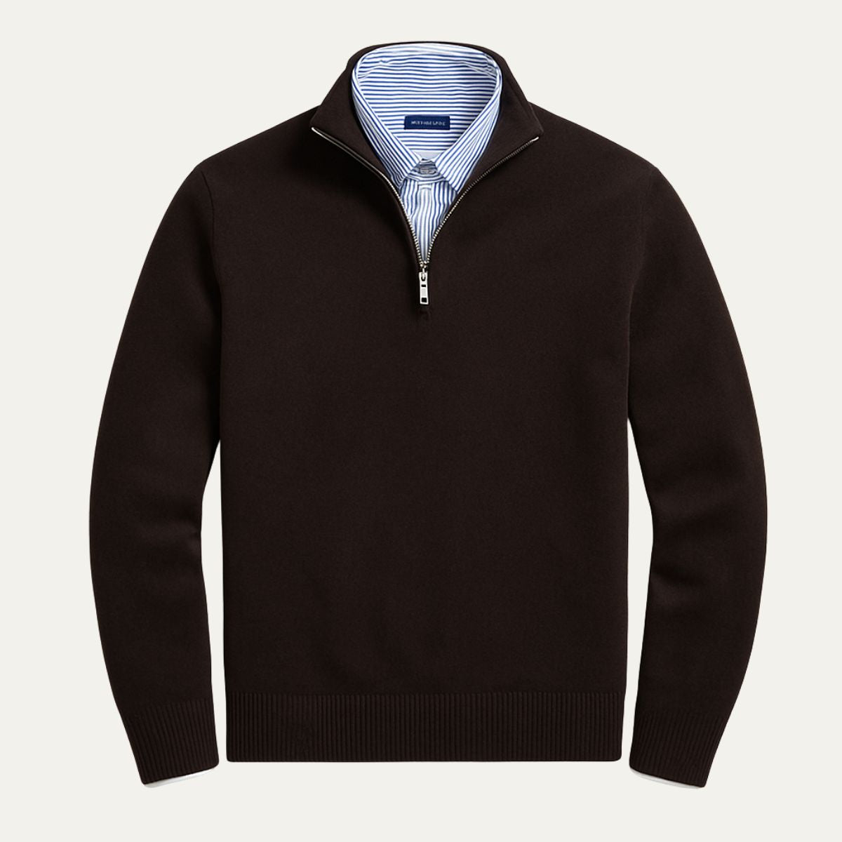 Men’s Quarter Zip Sweater – Modern Knit with Effortless Style