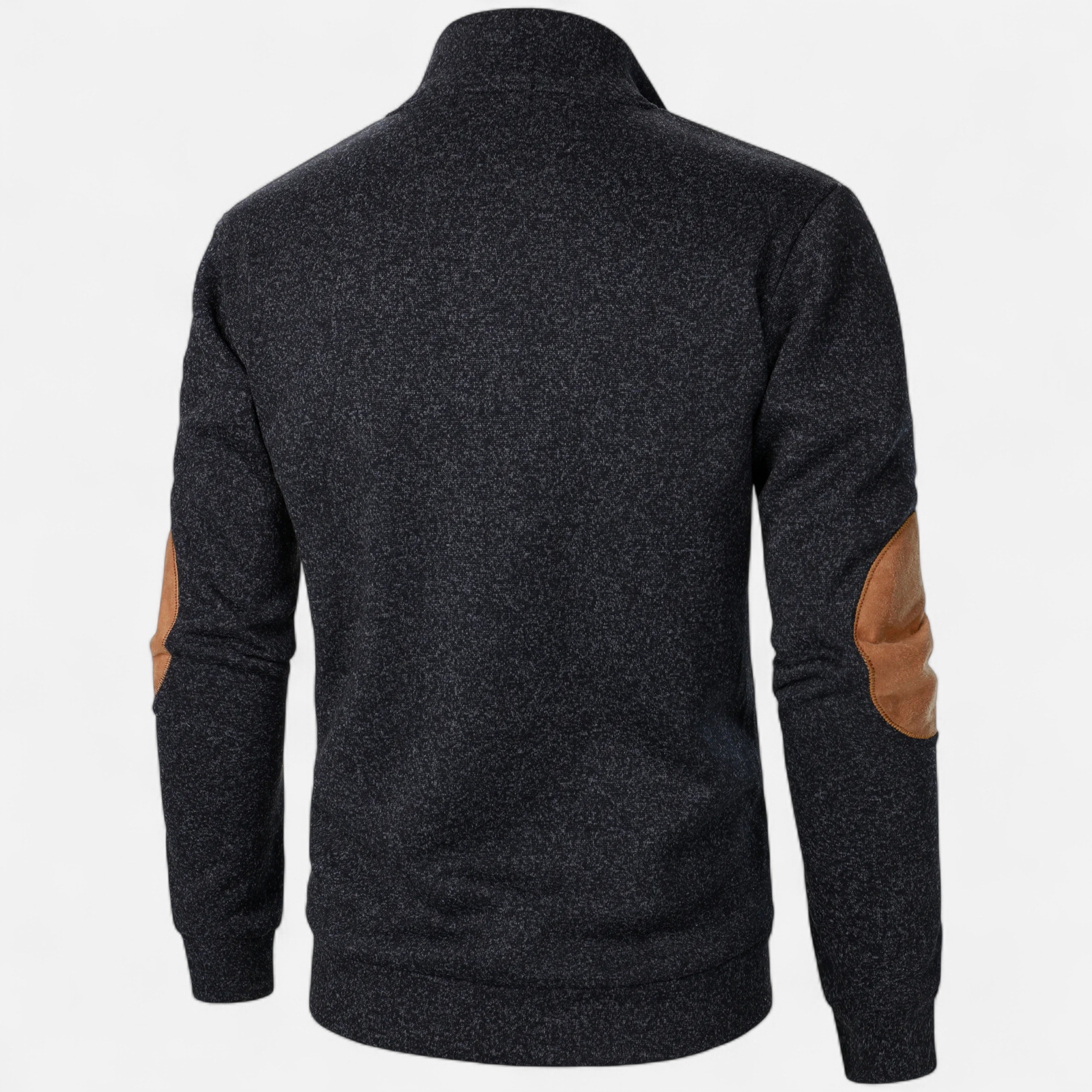 Men’s Stand Collar Knitted Sweater | Refined Warmth for Cooler Seasons