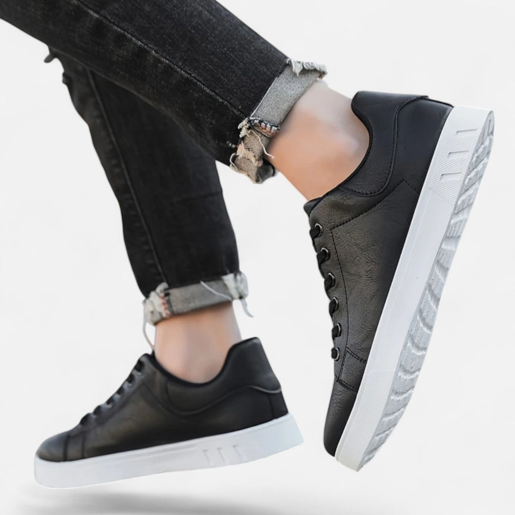 Men’s Business Casual Lace-Up Sneakers | Refined Everyday Style