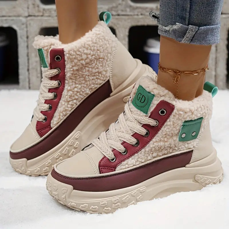 Women’s Ankle Boots | Waterproof Plush Comfort for Cold, Cozy Days