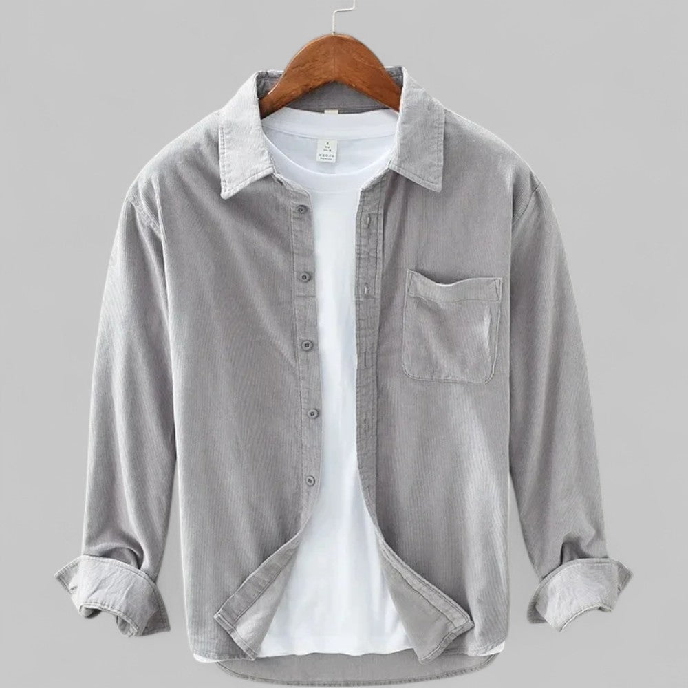 Men’s Casual Shirt | Relaxed Fit with Retro-Inspired Design