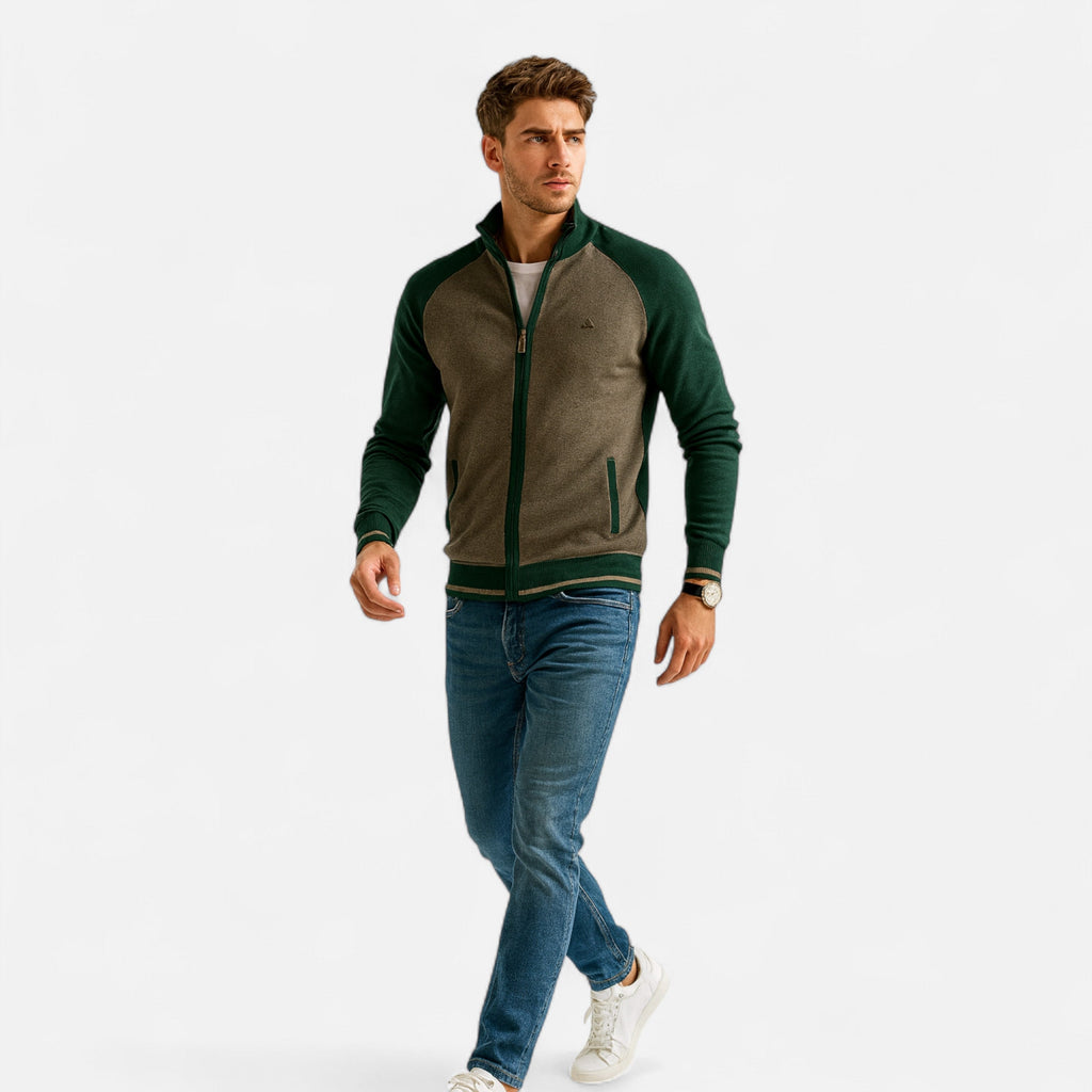 Men’s Zip Sweater | Refined Design with Clean Silhouette