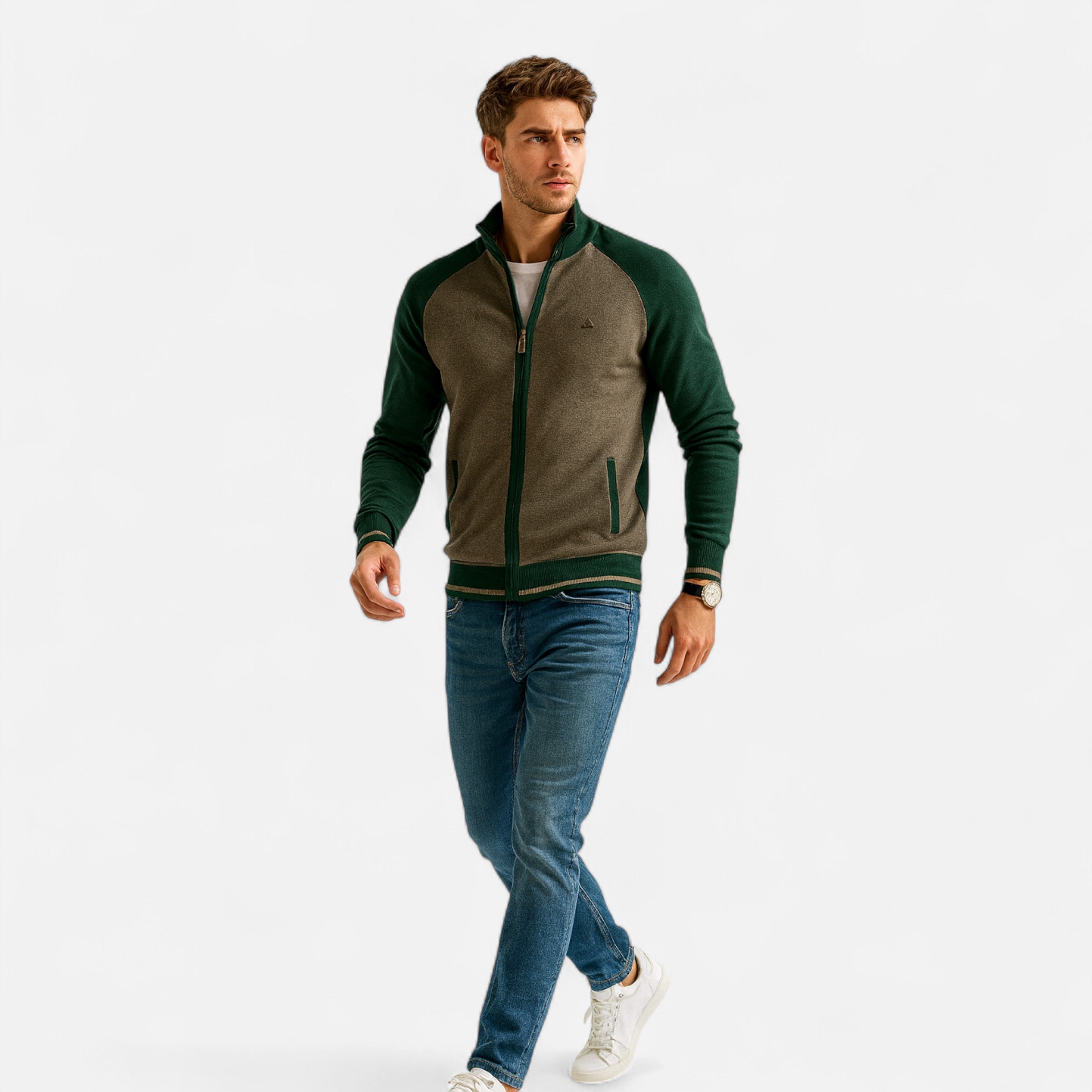 Men’s Zip Sweater | Refined Design with Clean Silhouette