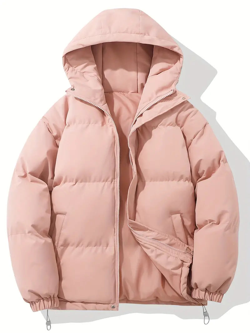 Women’s Padded Coat | Quilted Design with Hood