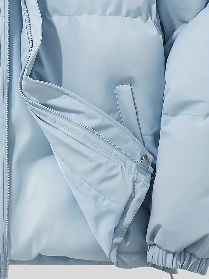 Women’s Padded Coat | Quilted Design with Hood
