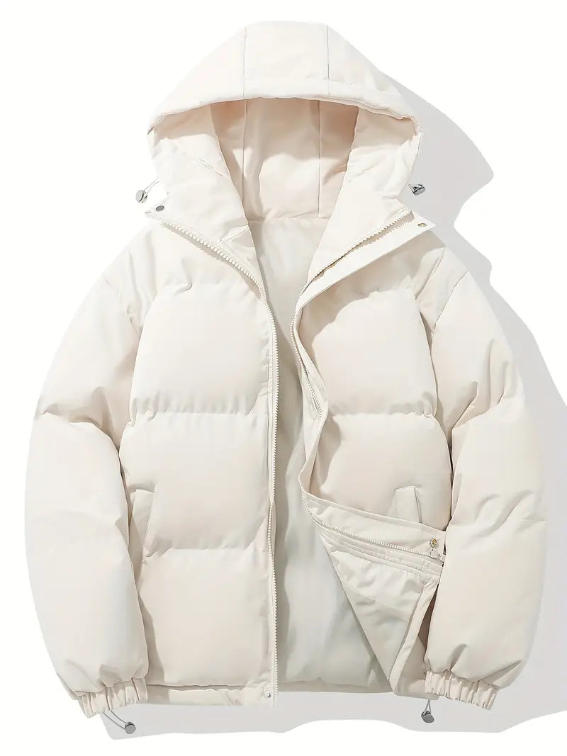 Women’s Padded Coat | Quilted Design with Hood