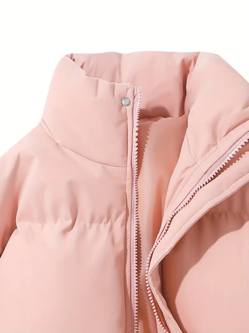 Women’s Padded Coat | Quilted Design with Hood
