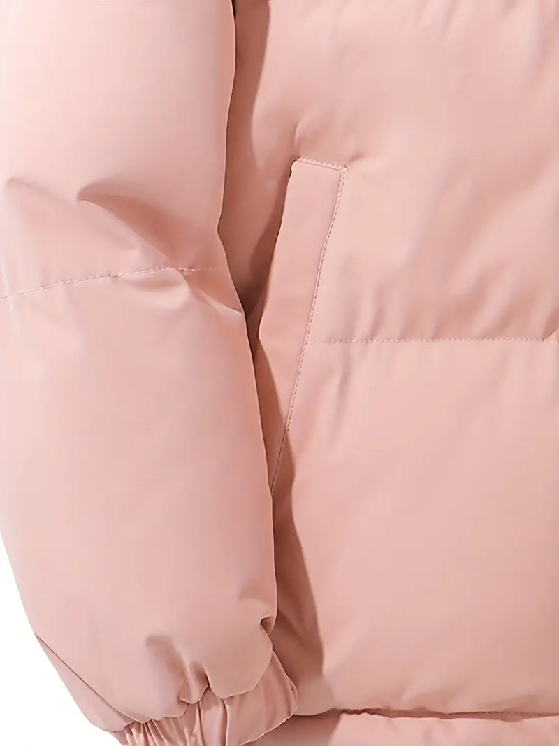 Women’s Padded Coat | Quilted Design with Hood