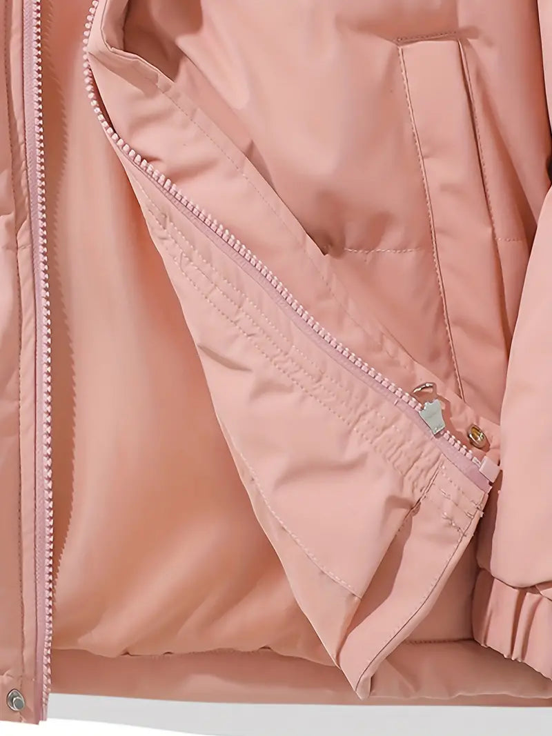 Women’s Padded Coat | Quilted Design with Hood
