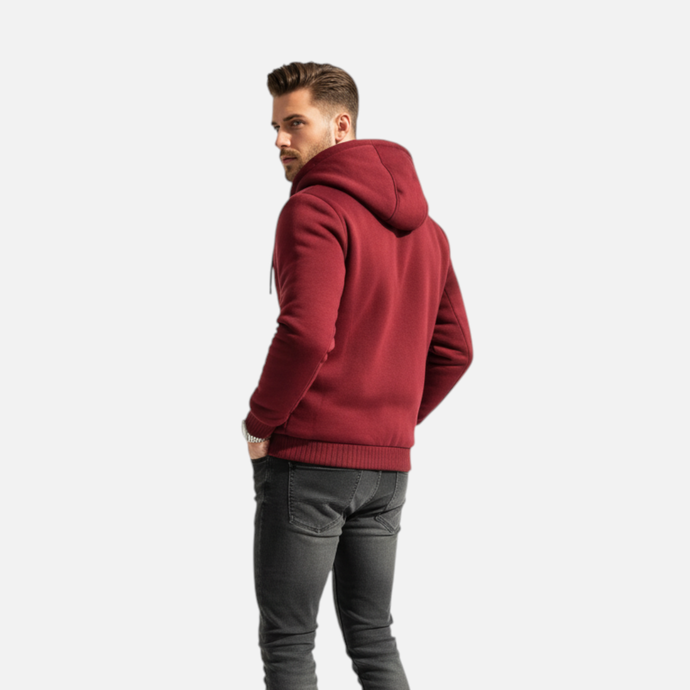 Men’s Hoodie | Relaxed Fit with Structured Design