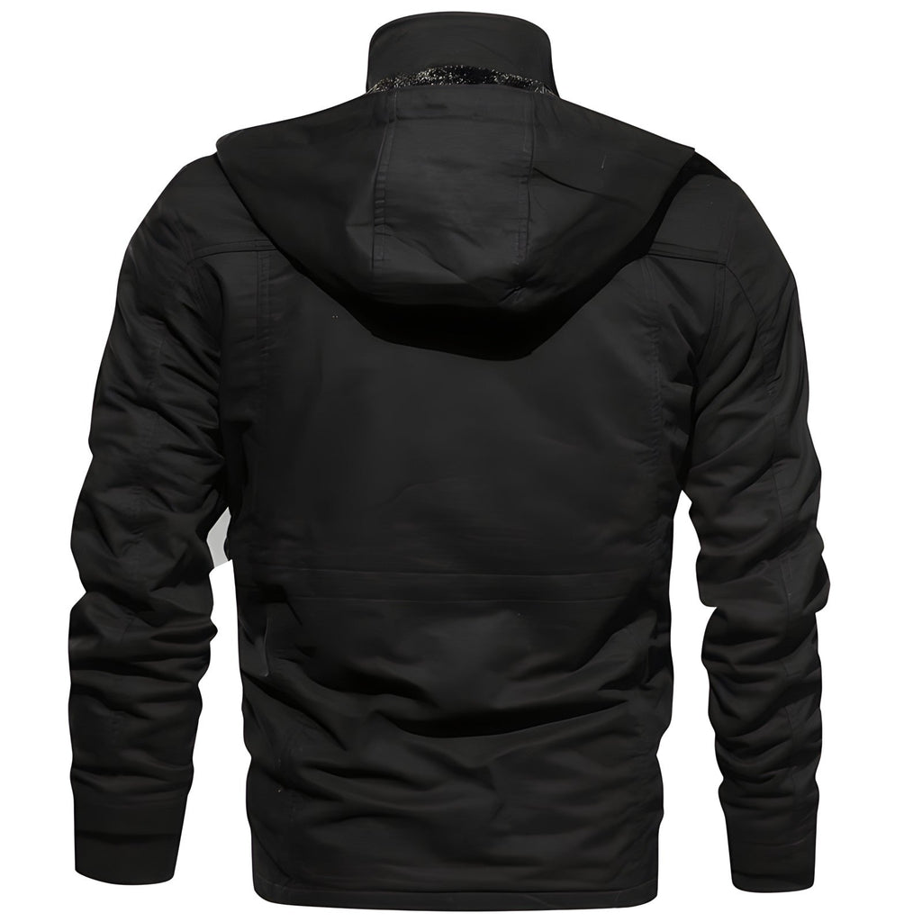 Men’s Outdoor Jacket | Tactical Design with Multiple Pockets
