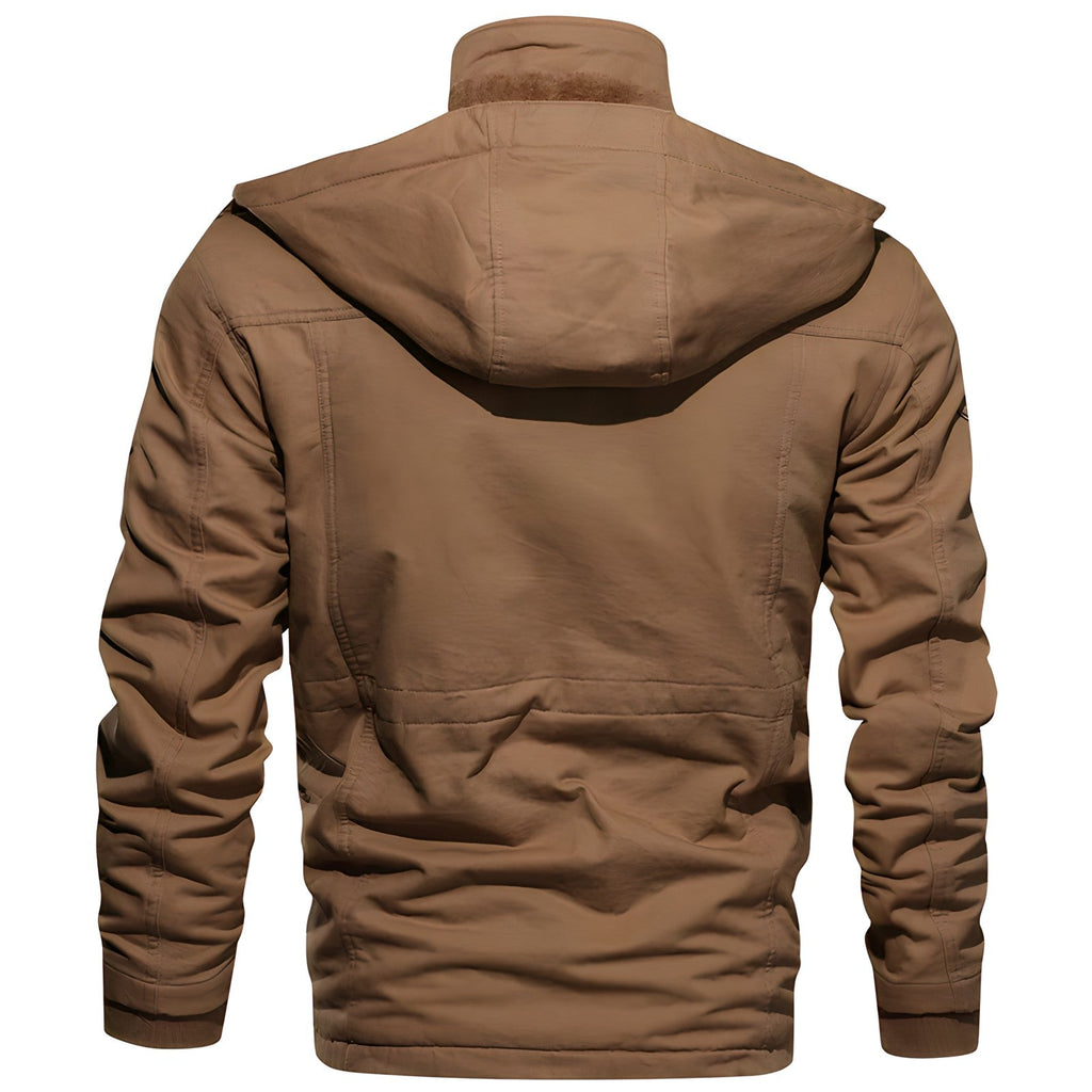 Men’s Outdoor Jacket | Tactical Design with Multiple Pockets