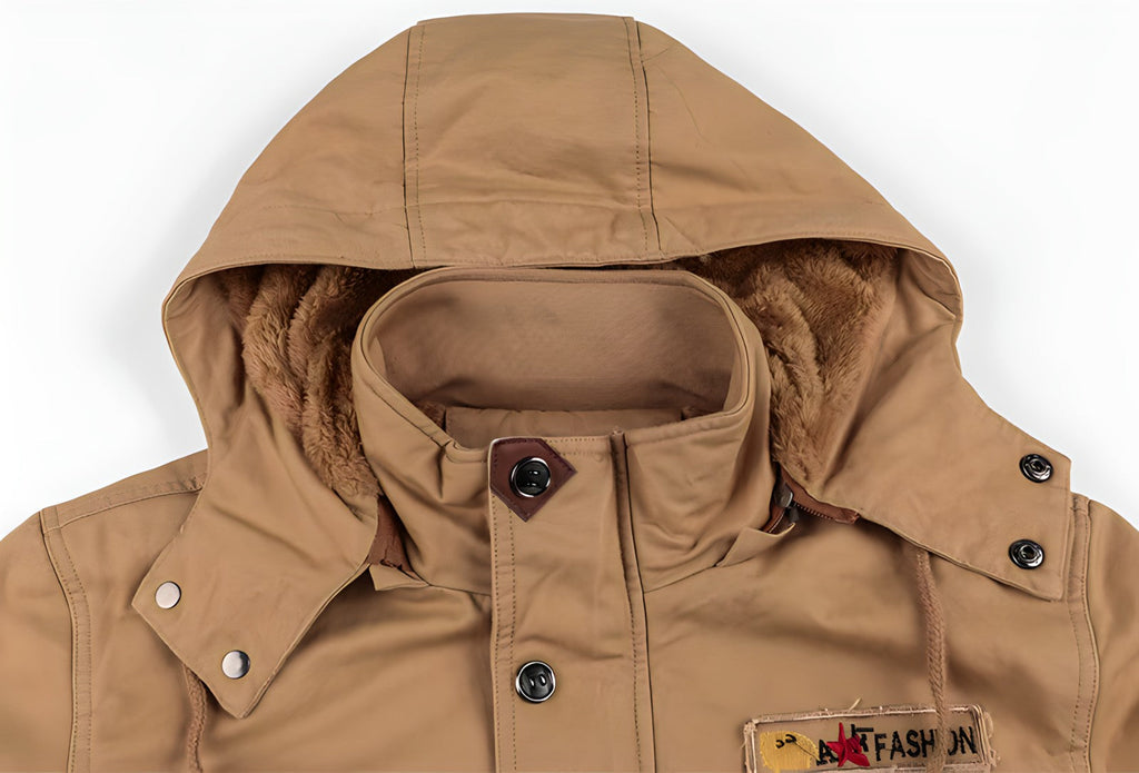 Men’s Outdoor Jacket | Tactical Design with Multiple Pockets