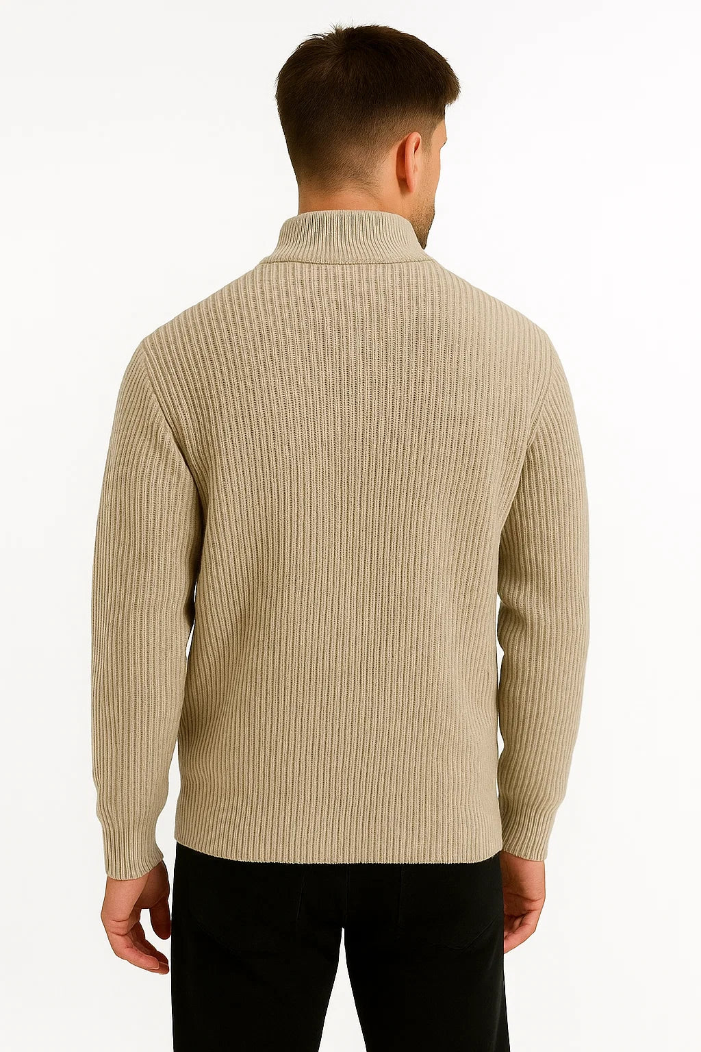 Men’s Half-Zip Sweater | Classic Knit with Everyday Style