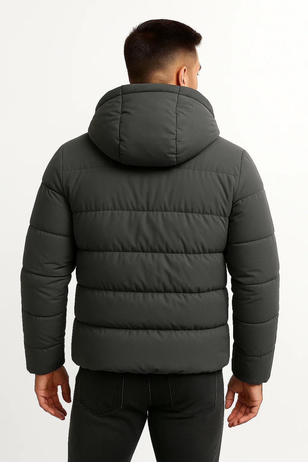 Men’s Puffer Jacket | Insulated Design with Hooded Style