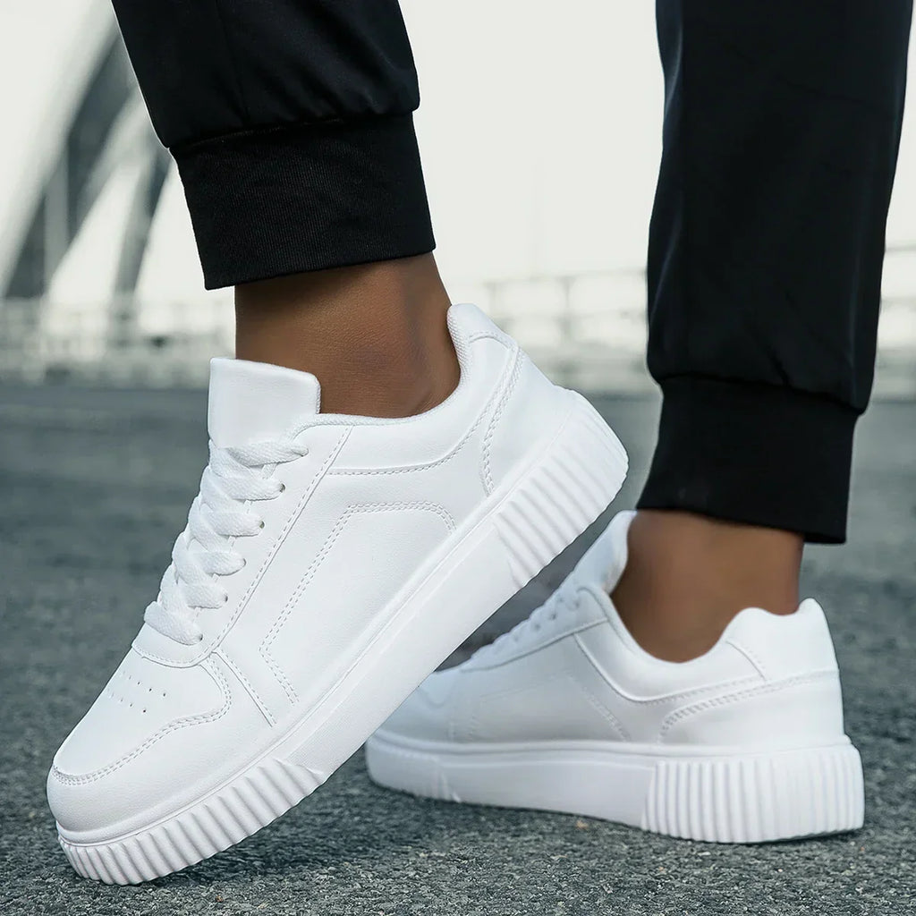 Women’s Cushioned Casual Sneakers | Lightweight Comfort with Everyday Grip