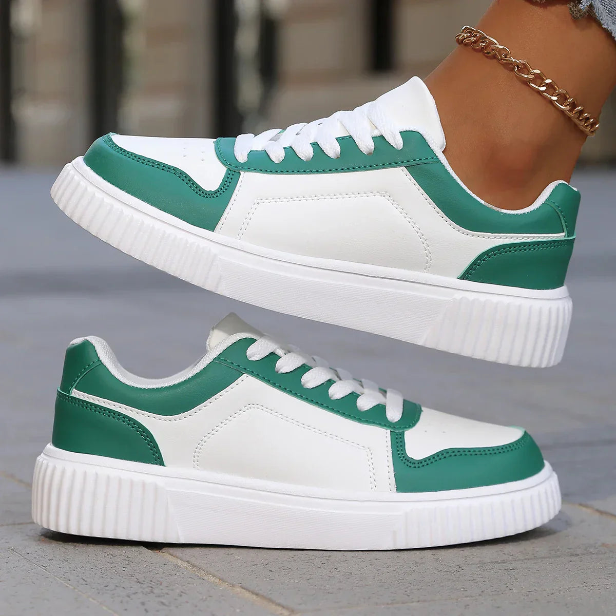 Women’s Cushioned Casual Sneakers | Lightweight Comfort with Everyday Grip