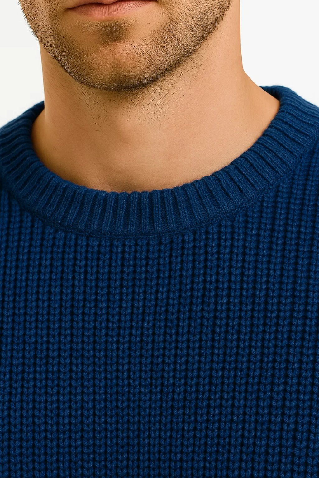 Men’s Sweater | Oversized Fit with Textured Design
