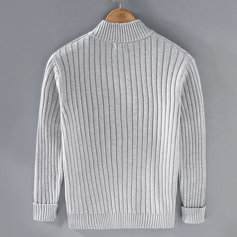 Men’s Zip Cardigan | Modern Design with Refined Fit