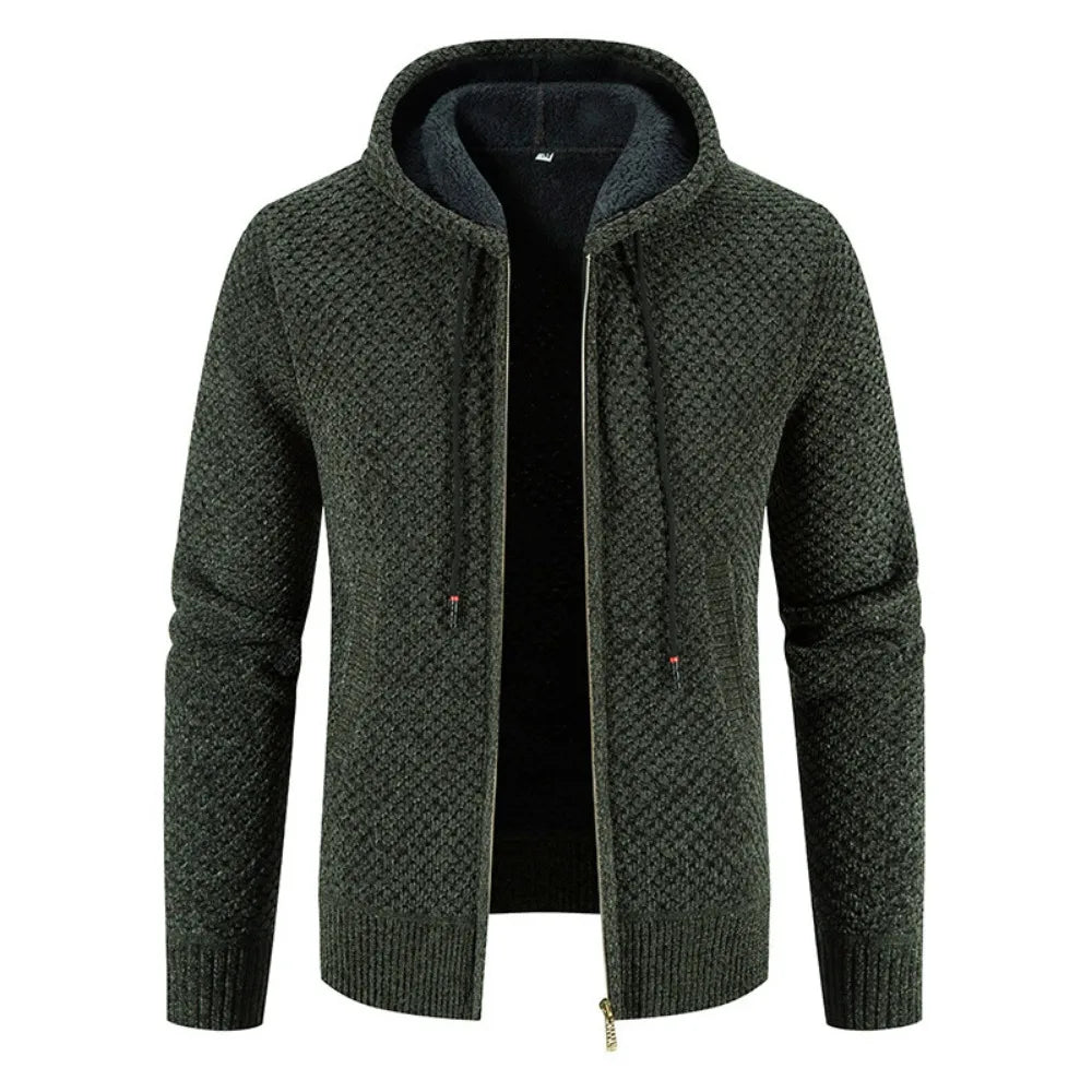Men’s Zip Cardigan | Refined Design with Clean Silhouette
