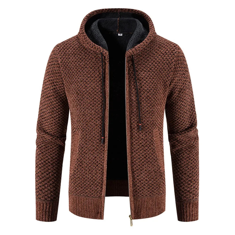 Men’s Zip Cardigan | Refined Design with Clean Silhouette