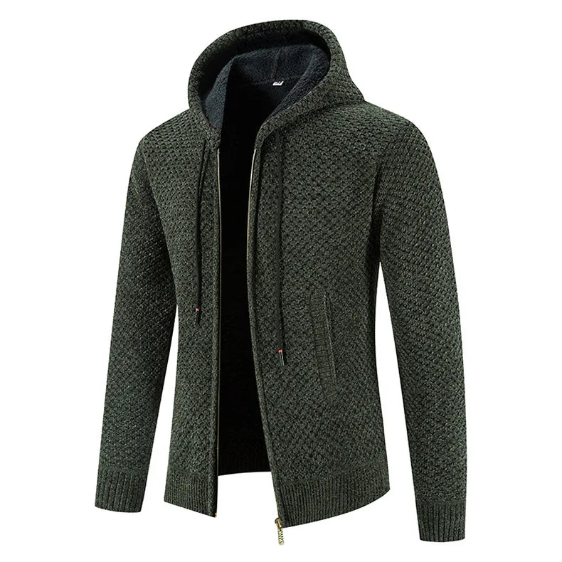 Men’s Zip Cardigan | Refined Design with Clean Silhouette