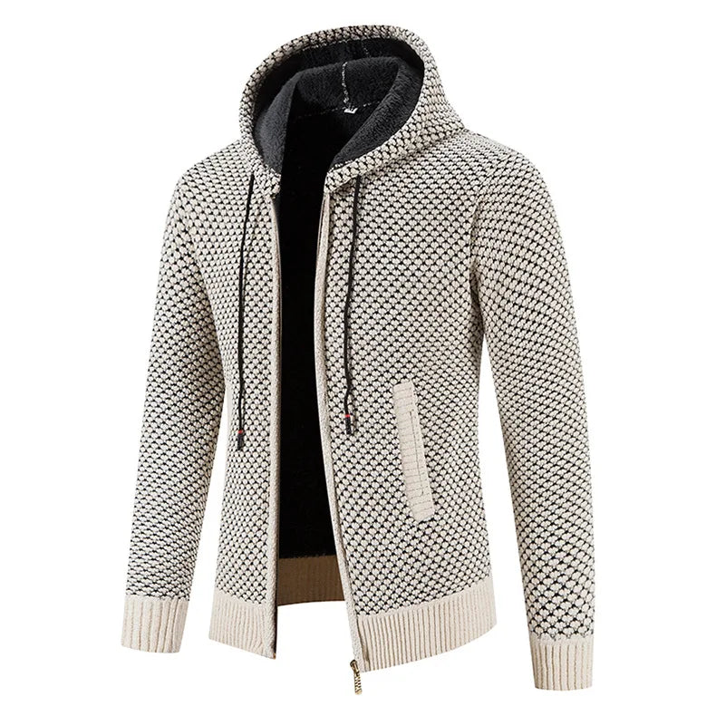 Men’s Zip Cardigan | Refined Design with Clean Silhouette