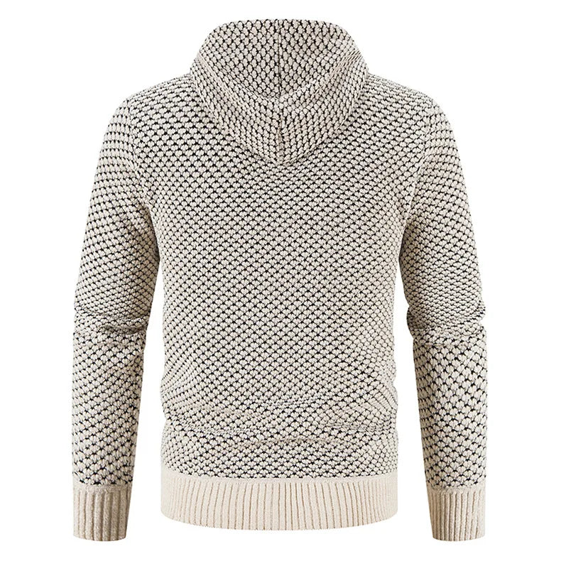 Men’s Zip Cardigan | Refined Design with Clean Silhouette