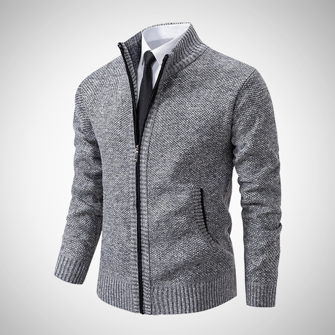 Men’s Zip Sweater | Refined Design for Work and Casual Wear