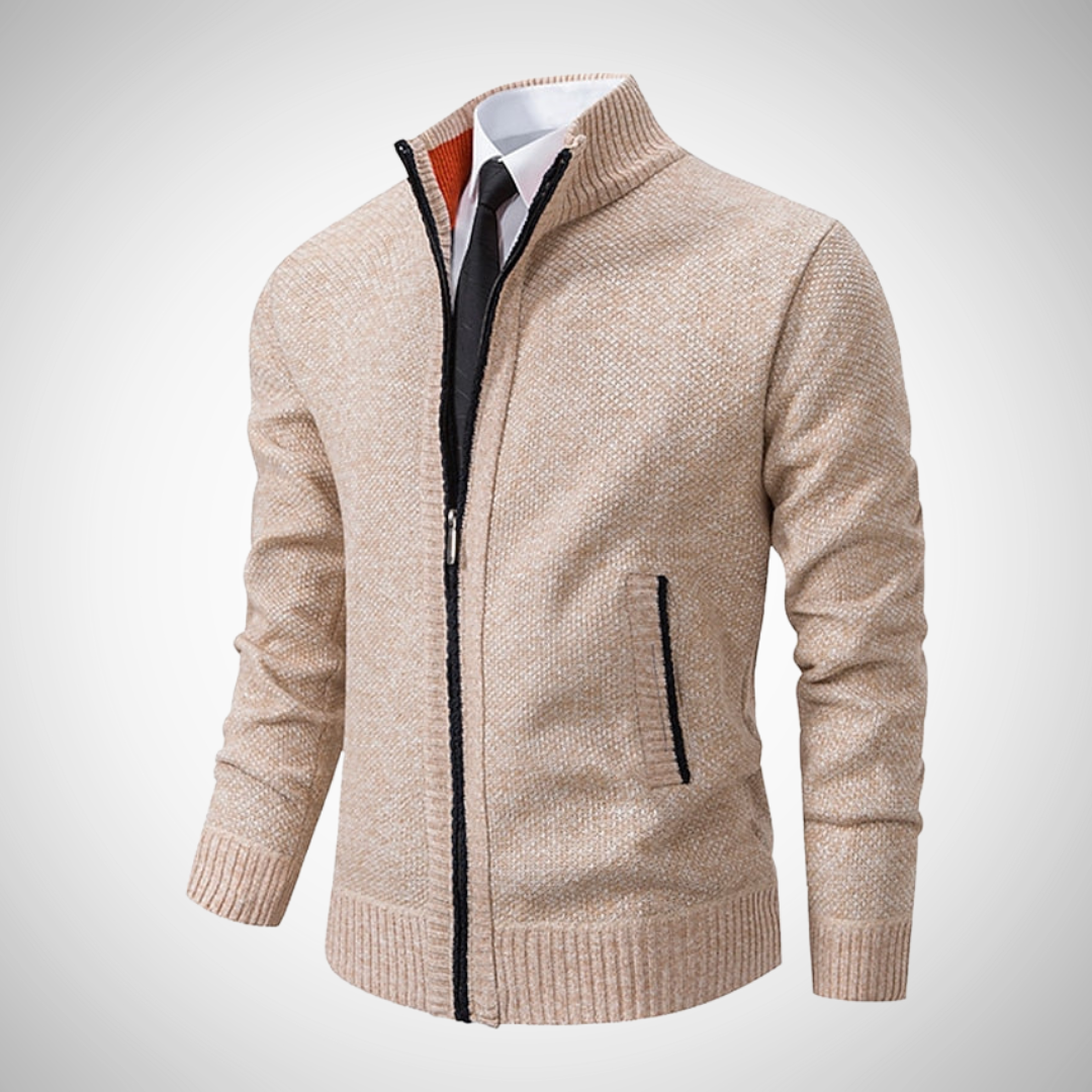 Men’s Zip Sweater | Refined Design for Work and Casual Wear