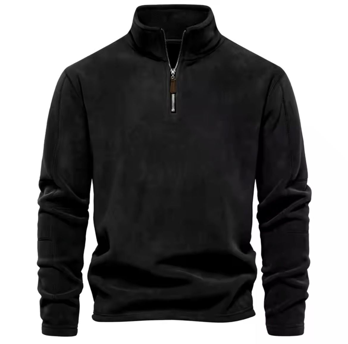 Men’s Stand-Collar Sweater | Clean Design with Modern Fit