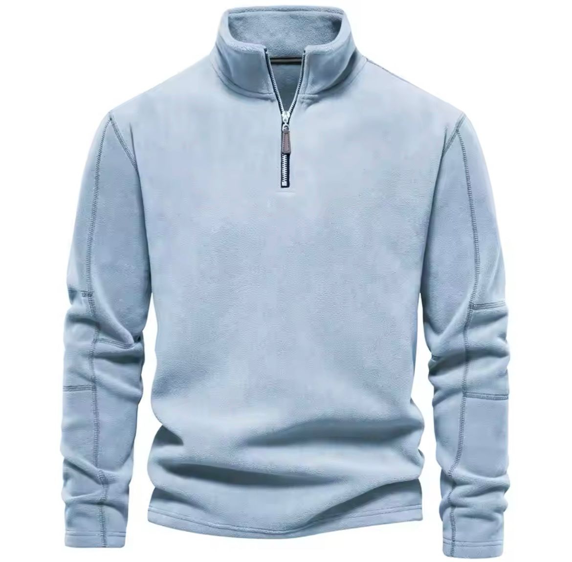 Men’s Stand-Collar Sweater | Clean Design with Modern Fit