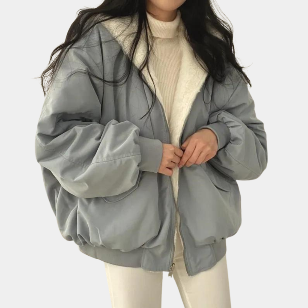 Women’s Winter Jacket | Short Hooded Design