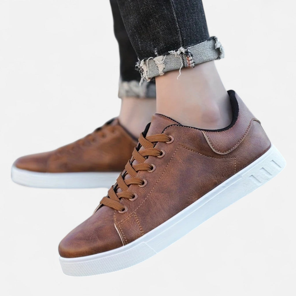 Men’s Business Casual Lace-Up Sneakers | Refined Everyday Style