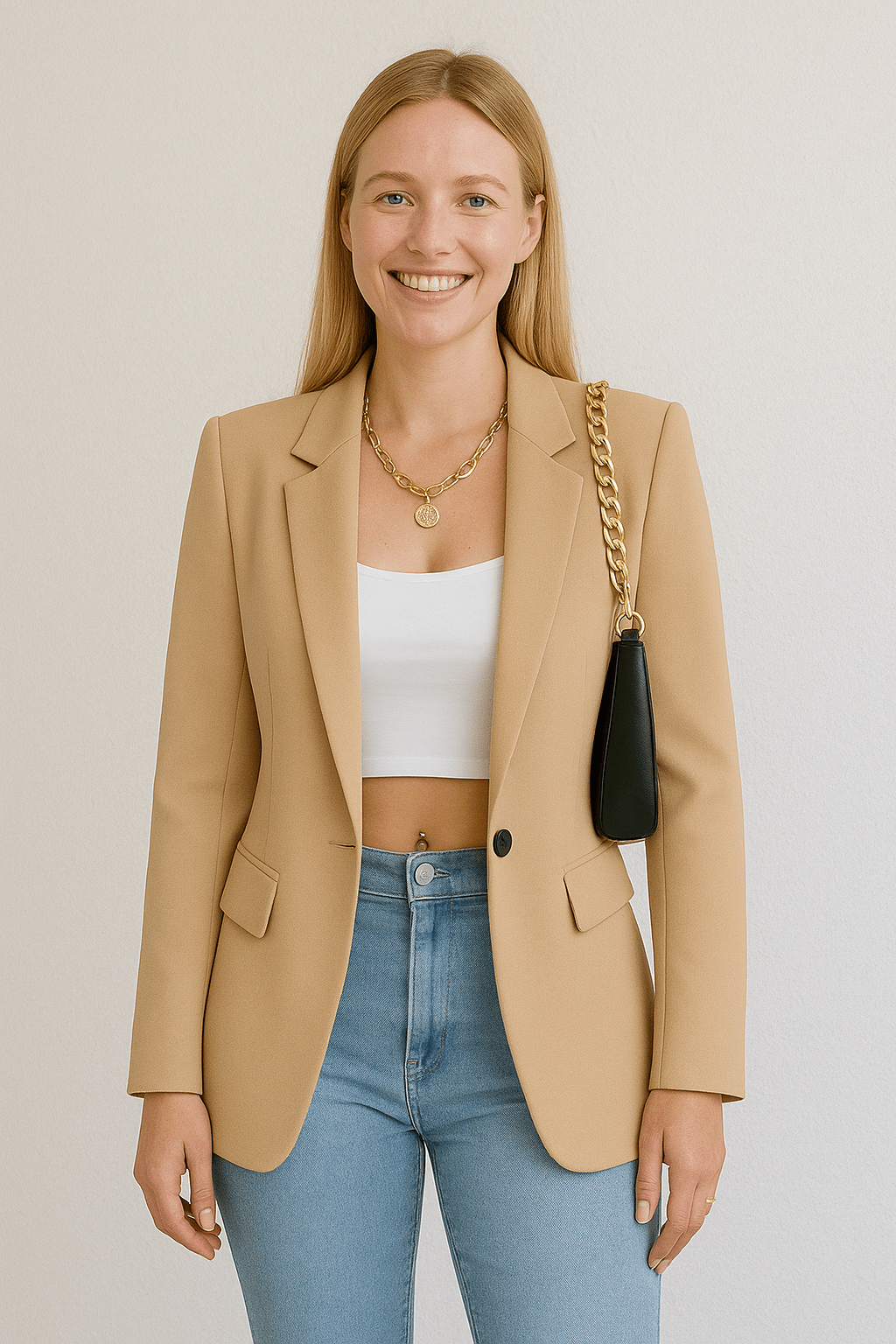 Women’s Blazer | Tailored Design with Modern Structure