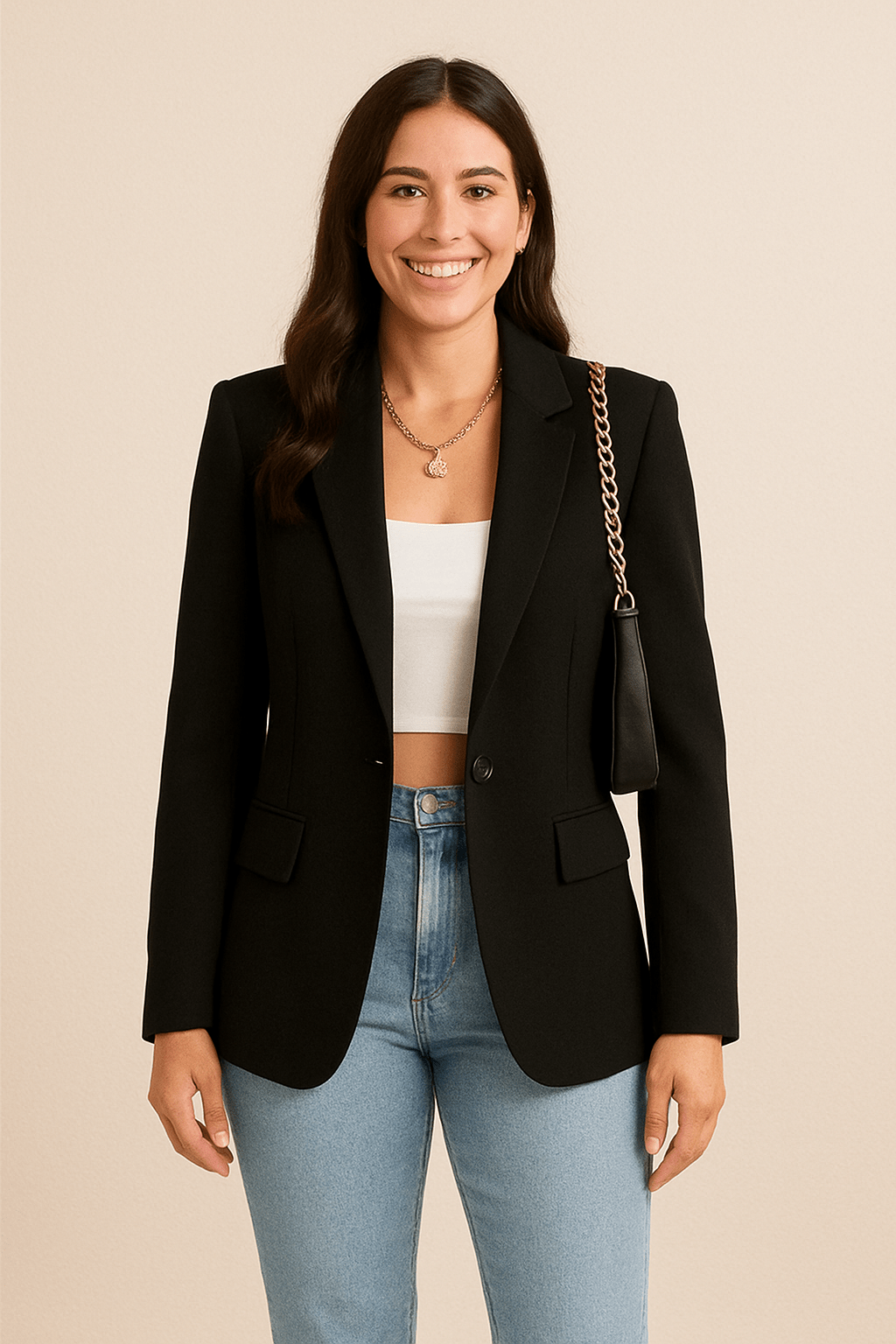 Women’s Blazer | Tailored Design with Modern Structure