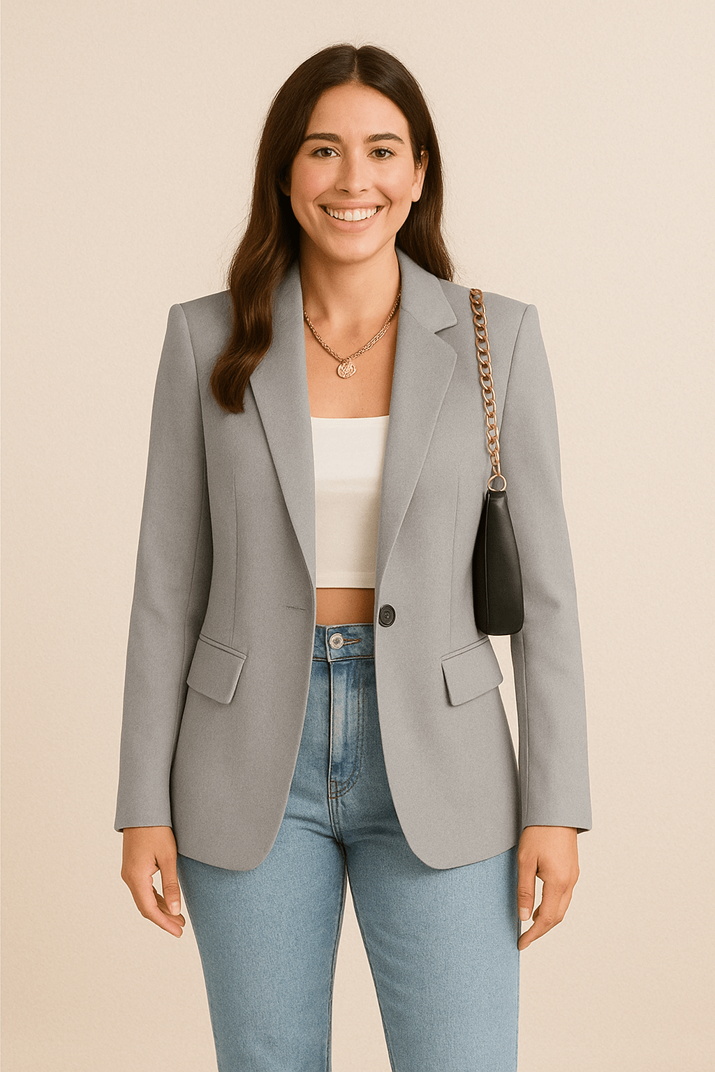 Women’s Blazer | Tailored Design with Modern Structure