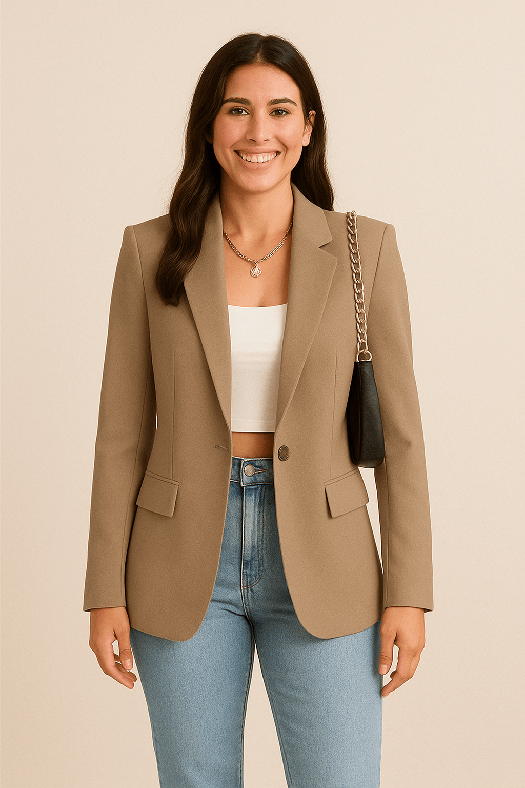 Women’s Blazer | Tailored Design with Modern Structure