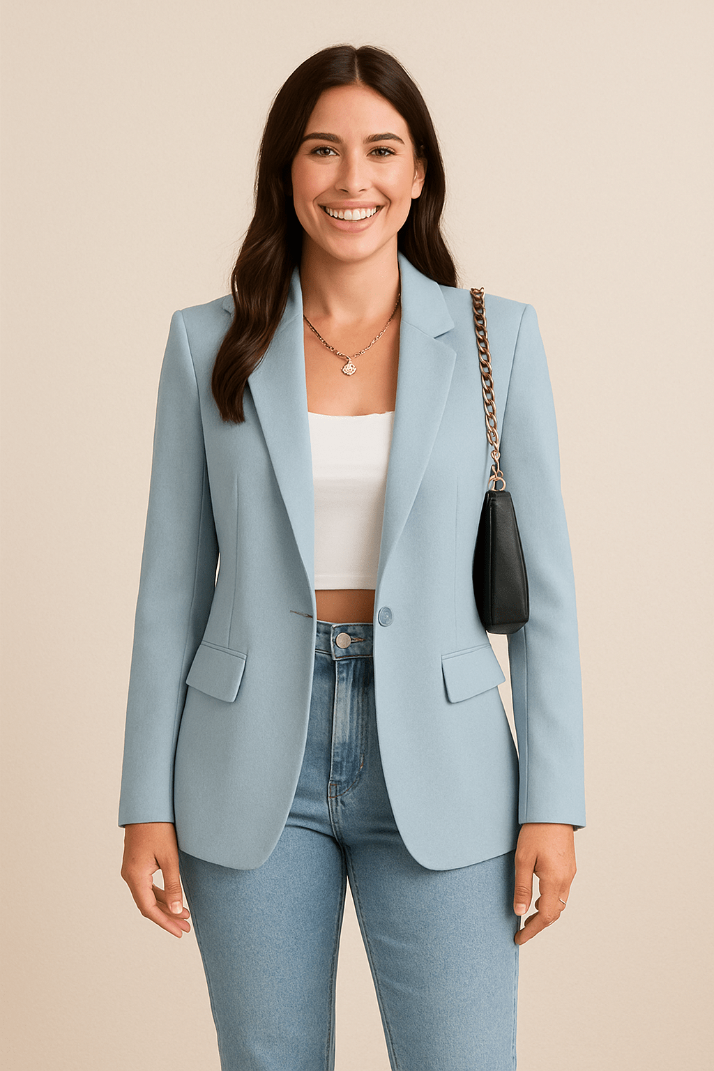 Women’s Blazer | Tailored Design with Modern Structure