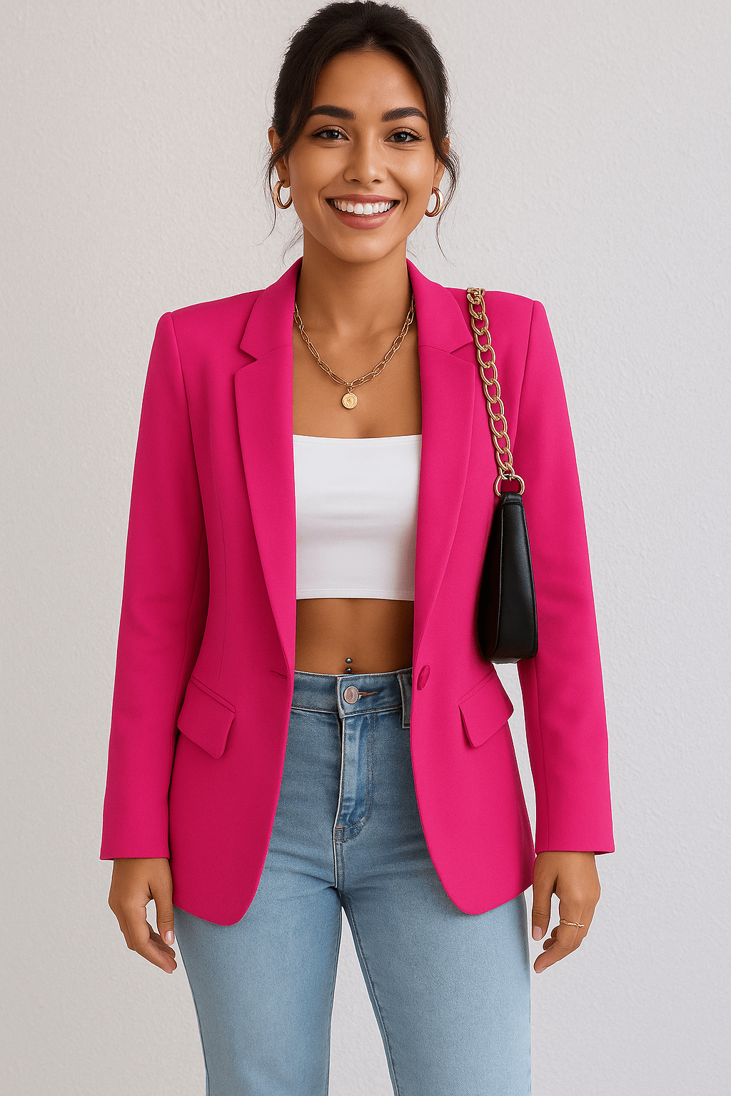 Women’s Blazer | Tailored Design with Modern Structure
