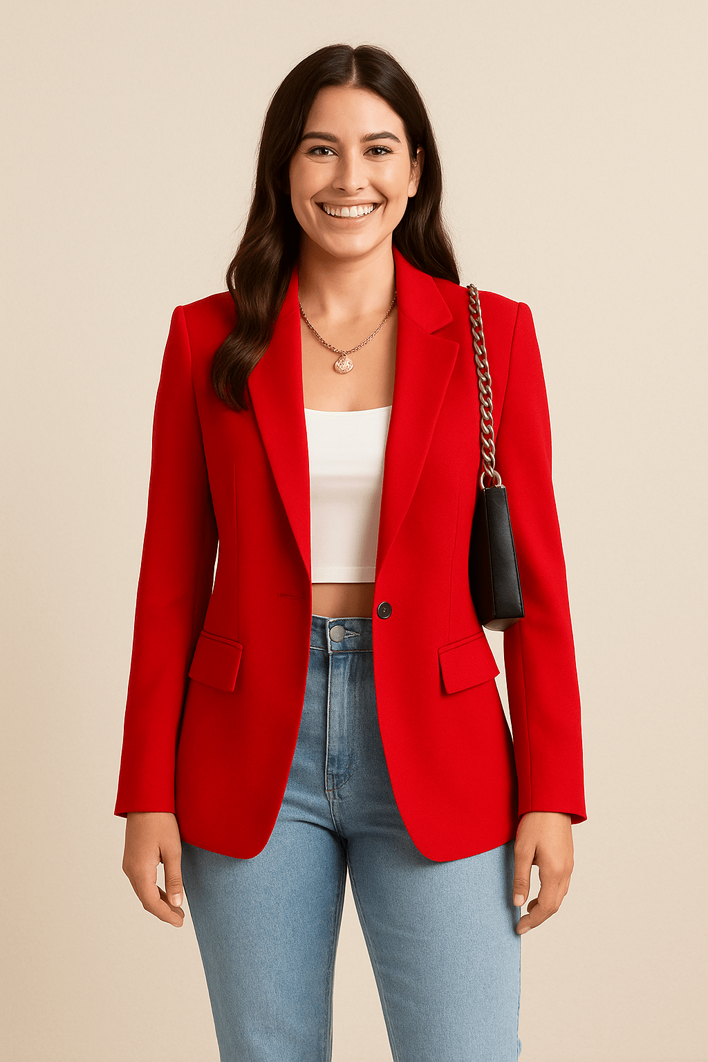 Women’s Blazer | Tailored Design with Modern Structure