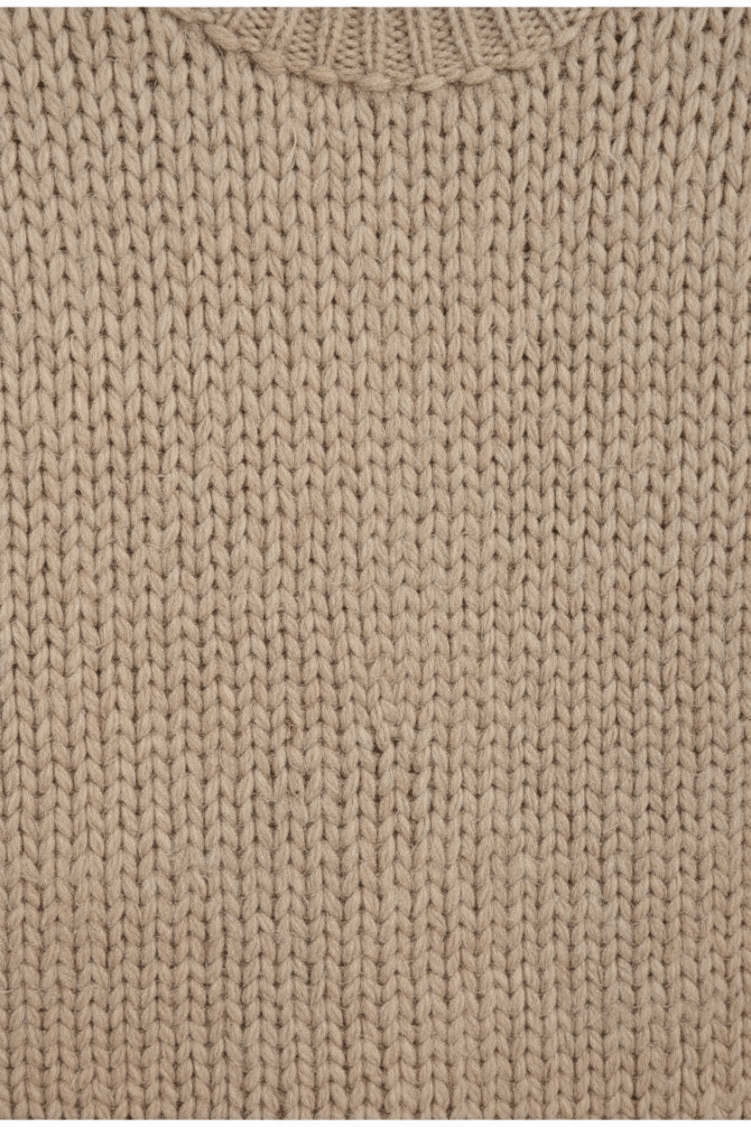 Women’s Oversized Knit Sweater | Balloon Sleeves with Relaxed Fit