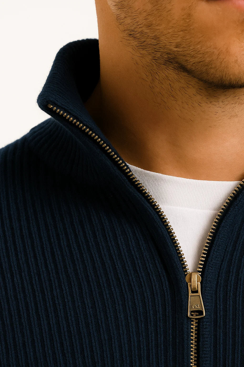 Men’s Half-Zip Sweater | Classic Knit with Everyday Style