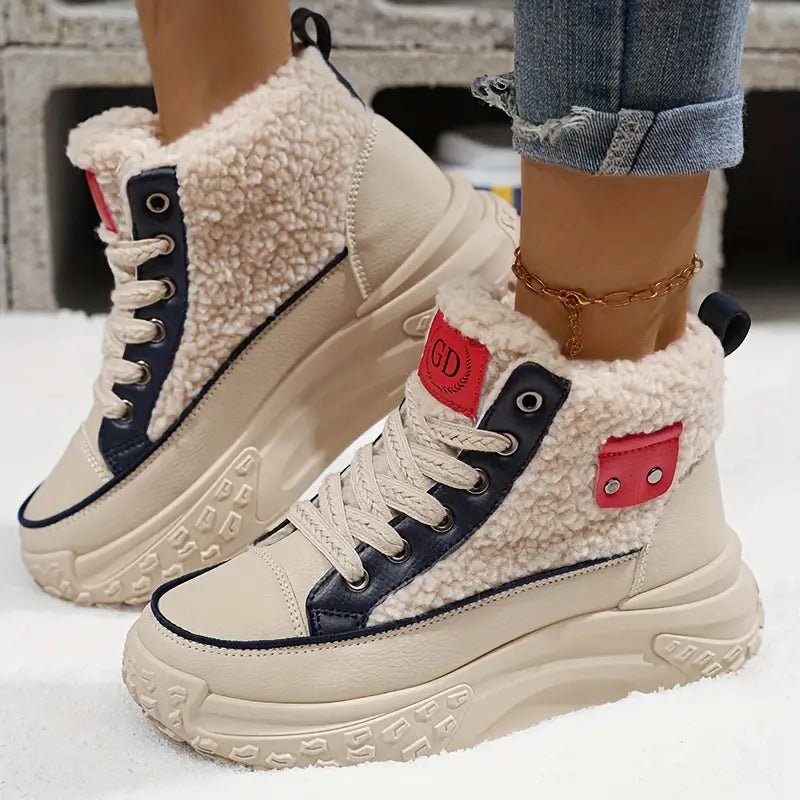 Women’s Ankle Boots | Waterproof Plush Comfort for Cold, Cozy Days