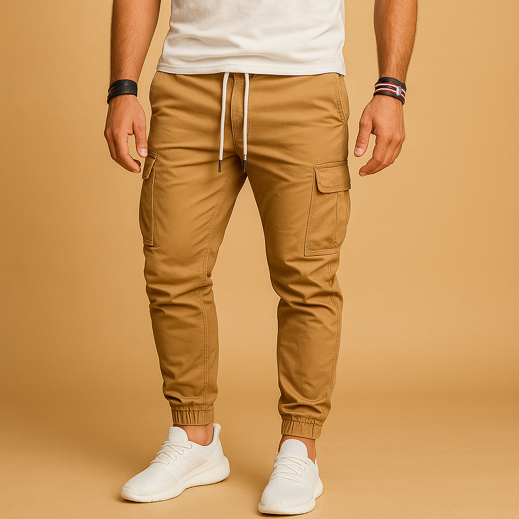 Men’s Cargo Pants | Straight-Leg Fit with Functional Pocket Design