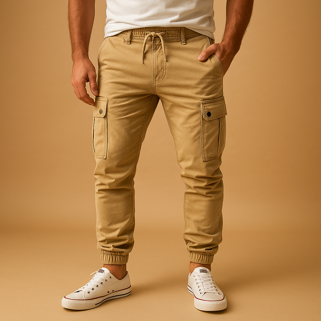 Men’s Cargo Pants | Straight-Leg Fit with Functional Pocket Design