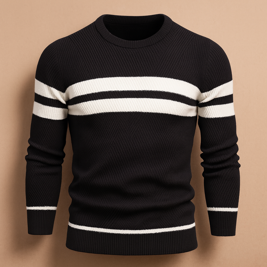 Men’s Crew-Neck Sweater | Classic Fit with Clean Everyday Style
