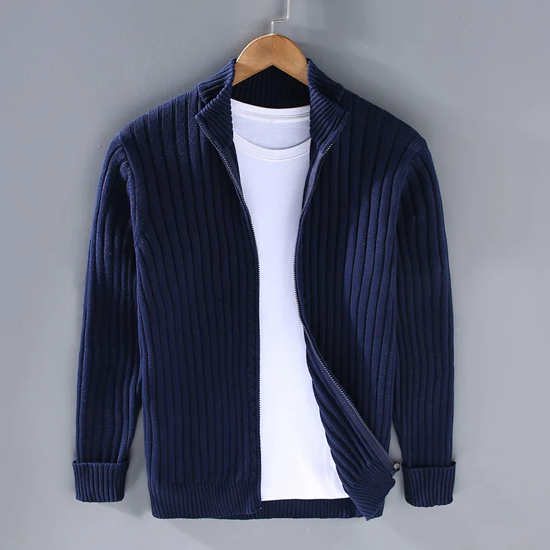 Men’s Zip Cardigan | Modern Design with Refined Fit